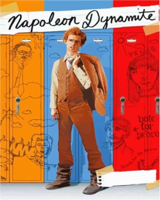 Napoleon Dynamite Poster Paint By Numbers