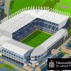 Newcastle Football Stadium Paint By Numbers