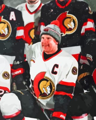 Ottawa Senators Players Paint By Numbers