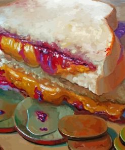 Peanut Butter And Jelly Paint By Numbers