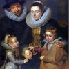 Peter Paul Rubens Family Jan Brueghel Paint By Numbers