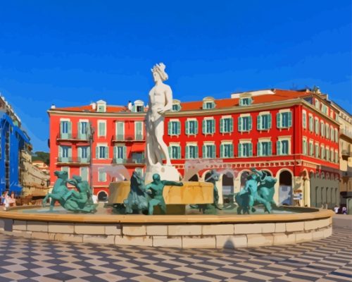 Place Massena In Nice France Paint By Numbers