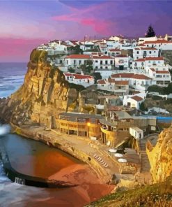 Portugal Azenhas Do Mar At Sunset Paint By Numbers