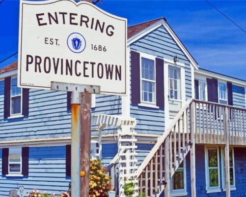 Provincetown Massachusetts Paint By Numbers