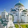 Saint Sava Temple Belgrade Paint By Numbers