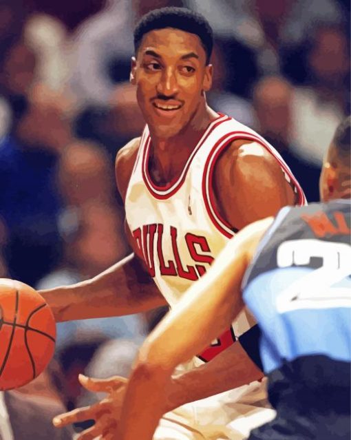 Scottie Pippen Paint By Numbers