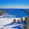 Sebago Lake Maine Winter Paint By Numbers