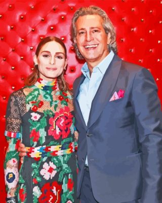 Souza Carlos And Olivia Palermo Paint By Numbers