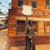 Standin On The Corner In Winslow Arizona Paint By Numbers