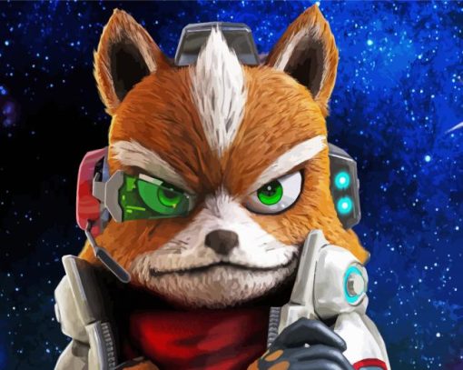 Star Fox Paint By Numbers