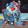 Still Life With Flowers Borisov Musatov Paint By Numbers