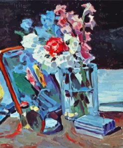 Still Life With Flowers Borisov Musatov Paint By Numbers