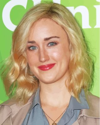 The Actress Ashley Johnson Paint By Numbers