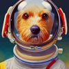 The Astronaut Dog Paint By Numbers