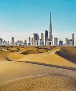 The Dubai Desert Paint By Numbers