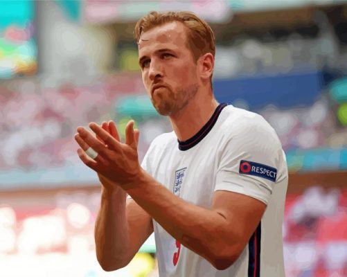 The English Harry Kane Paint By Numbers