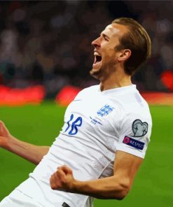 The Footballer Harry Kane Paint By Numbers