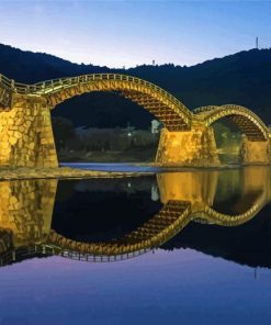 The Kintai Bridge Japan Paint By Numbers