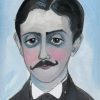 The Novelist Marcel Proust Portrait Paint By Numbers