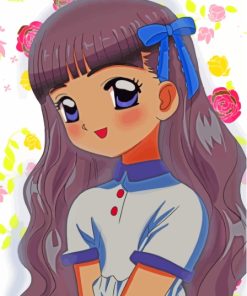 Tomoyo Daidouji Cardcaptor Sakura Paint By Numbers