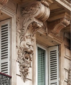 Victorian Corbel Paint By Numbers