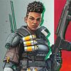 Video Game Apex legends Bangalore Paint By Numbers