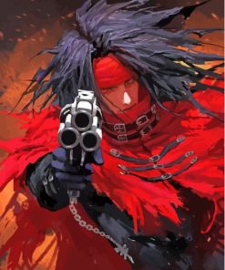 Vincent Valentine Art Paint By Numbers