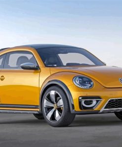 Volkswagen Beetle GSR Paint By Numbers