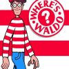 Wheres Waldo Poster Paint By Numbers