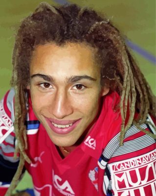 Young Henrik Larsson Paint By Numbers