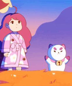 Aesthetic Bee And Puppycat Paint By Numbers