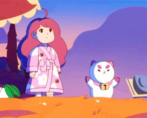 Aesthetic Bee And Puppycat Paint By Numbers