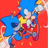 Aesthetic Metal Sonic Paint By Numbers