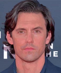 Aesthetic Milo Ventimiglia Paint By Numbers