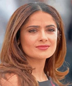 Aesthetic Salma Hayek Paint By Numbers