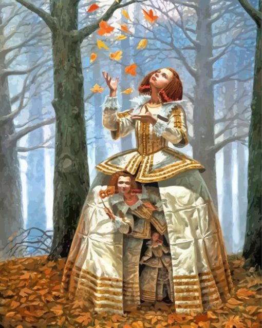 Autumn By Michael Cheval Absurd Paint By Numbers