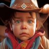 Baby Cowboy Paint By Numbers