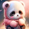 Baby Panda Paint By Numbers