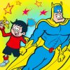 Bananaman Paint By Numbers