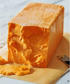 Cheese Cheddar Paint By Numbers