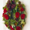 Christmas Roses Wreath Paint By Numbers