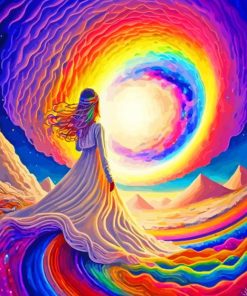 Colorful World Rainbow Spirit Paint By Numbers