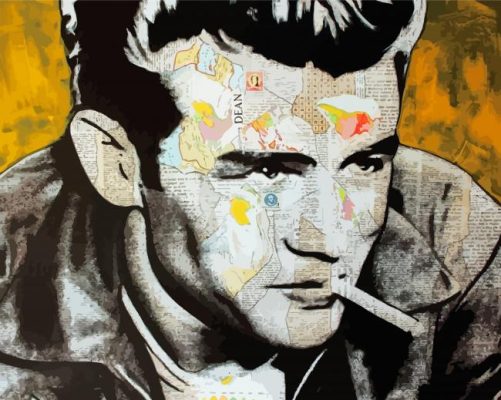 Cool Rebel Without A Cause Paint By Numbers