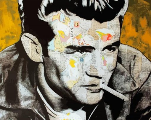 Cool Rebel Without A Cause Paint By Numbers