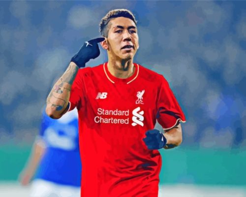 Roberto Firmino Paint By Numbers