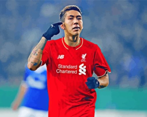 Roberto Firmino Paint By Numbers