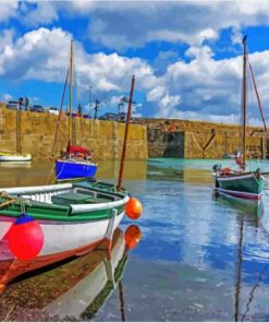 Cornwall Fishing Boats Paint By Numbers