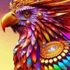 Fantasy Eagle Bird Paint By Numbers