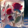 Frozen Roses Paint By Numbers