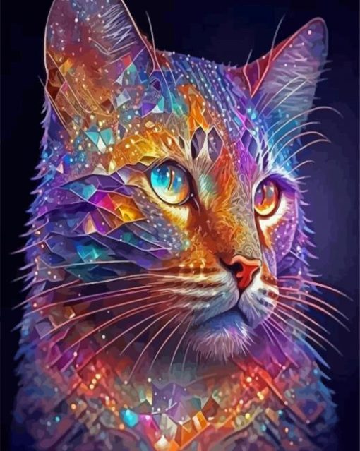 Galaxy Cat Paint By Numbers